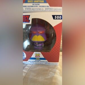 Funko Zurg , Alien, and BuzzVinyl Figure - Purple and Yellow